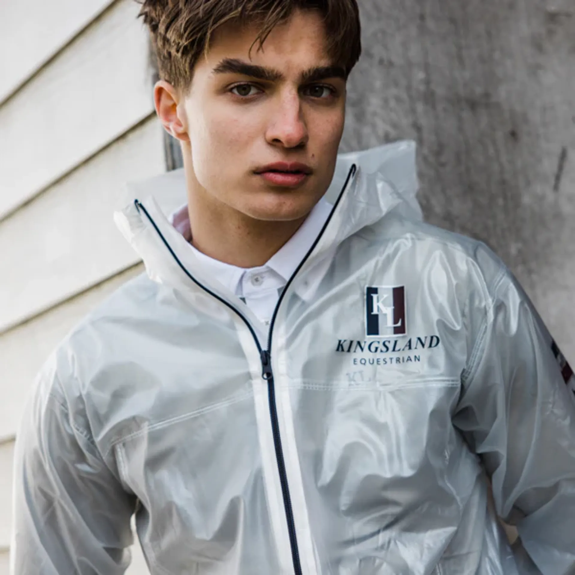 Kingsland Classic Unisex Transparent Rain Jacket