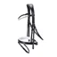 Schockemohle Malaga Dressage Bridle - Black/White/Silver