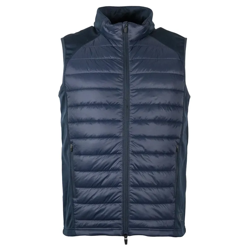 Mark Todd Quilted Gilet in Navy