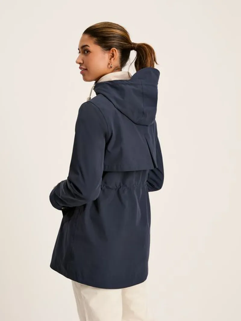 Joules Portwell French Navy Waterproof Raincoat