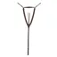 JHL V-Check Breastplate in Brown