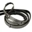 KM Elite Pro Grip Eventer Reins w/Stoppers in Black
