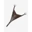 LeMieux Kudos Bib Martingale Attachment Havana/Silver