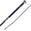 Woof Wear Harmony Resolute Dressage Whip Navy/Silver 100