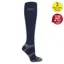 Woof Wear Long Bamboo Waffle Riding Sock  - Navy