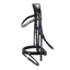 Schockemohle Palermo Bridle - Black-Patent-Silver