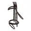 Schockemohle Monza Bridle - Dark Brown/Silver