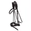 Schockemohle Westminster Rolled Bridle Espresso-Silver