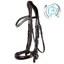 Schockemohle Equitus Gamma Anatomic Double Bridle Espresso-Silver