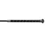 Coldstream Reston Crystal Dressage Whip - Silver