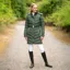 Coldstream Branxton Long Quilted Coat - Fern Green