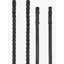 LeMieux Hunter Laced Reins with Stitching Black/Silver