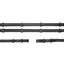 Schockemohle Leather Inside Grip Bridle Reins Black-Silver