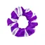 Battles Supreme Products Show Scrunchie  - Purple/Lilac Stripe one size