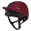 Charles Owen 4 Star Vented Hat Silk-Maroon