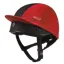 Charles Owen 4 Star Vented Hat Silk-Red