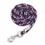 Schockemohle Catch Leadrope Navy-Burgundy-White