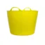 Red Gorilla Large Gorilla Tub 38L - Yellow