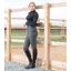 Premier Equine Alexa Ladies Riding Tights Anthracite