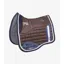 Premier Equine Azzure Anti-Slip Satin Dressage Square Brown