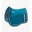 Premier Equine Azzure Anti-Slip Satin Dressage Square Turquoise
