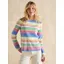 Joules Harbour Multi Boat Neck Printed Top