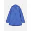 Joules Portwell Blue Waterproof Raincoat With Hood