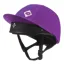 Charles Owen Taditional Non Vented Hat silk - Purple