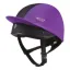 Charles Owen 4 Star Vented Hat Silk-Purple