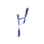 Hy Sport Active Head Collar and Lead Rope in Amethyst Purple