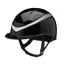 Charles Owen Halo Hat  Black Gloss / Platinum