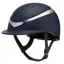 Charles Owen Halo Hat  Navy Matt / Platinum