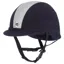 Charles Owen YR8 Sparkly Centre Children's Velvet Riding Hat Navy / Silver