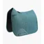 Premier Equine Close Contact Cotton Dressage Saddle Pad Turquoise