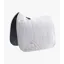 Premier Equine Close Contact Cotton Dressage Saddle Pad White