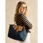 Joules Navy Shopper Bag