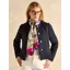 Joules Windsor Cream and Pink Printed Long Silk Scarf