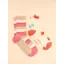 Joules Women's Everyday Pink/Cream 2 Pack Socks - size 4-8
