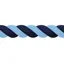 JHL Cotton 2m Lead Rope in Navy/Light Blue