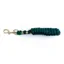 KM Elite 6ft Poly Lead Rope in Hunter Green
