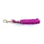 KM Elite 6ft Poly Lead Rope in Raspberry