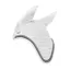 KM Elite Fly Veil in White/Black