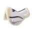 KM Elite High Wither Half Pad in White/Natural