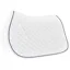 Mark Todd Piped Saddle Pad in White/Navy