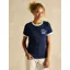 Joules Kitsford Logo Top - Navy