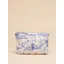 Joules Carrywell Zip Pouch - Blue Toile