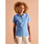 Joules Woody Ladies Polo - Blue