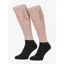 LeMieux Competition Socks 2 pack Blossom
