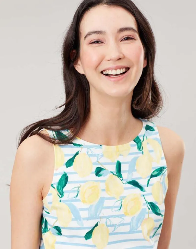 Joules riva print dress shop
