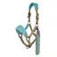 LeMieux Vogue Fleece Headcollar with Rope Azure